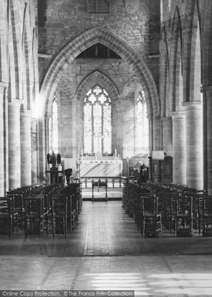 Photo of Madley, Church Of The Blessed Virgin Mary, Interior c.1960