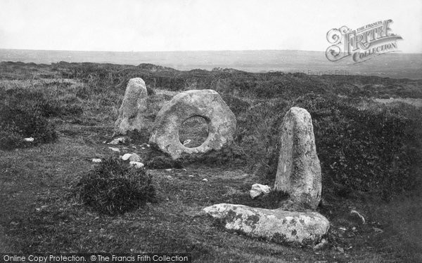 Photo of Madron, Men An Tol 1890