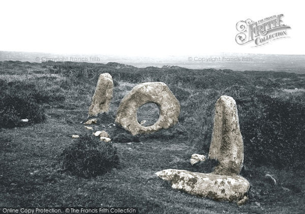 Photo of Madron, Men An Tol 1890