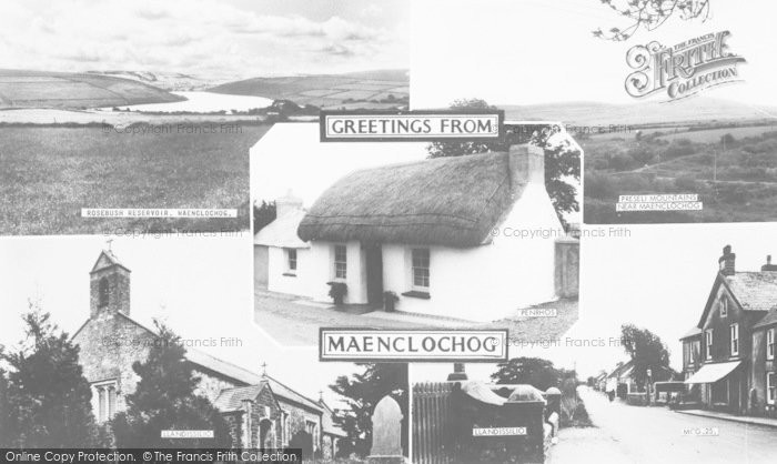 Photo of Maenclochog, Composite c.1955