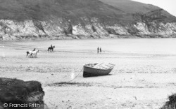 A Beached Boat 1930, Maenporth