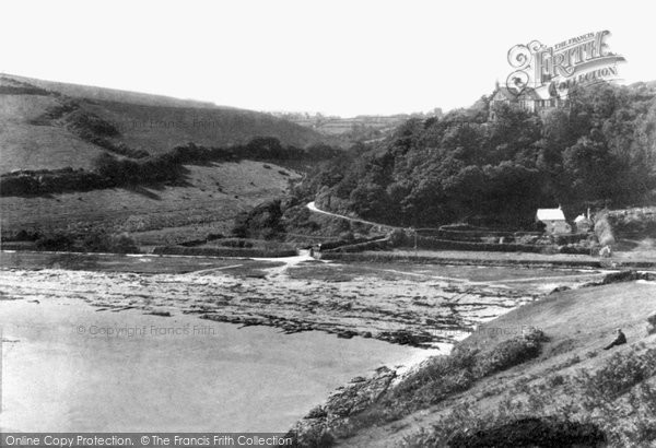Photo of Maenporth, Beach And Crag 1904