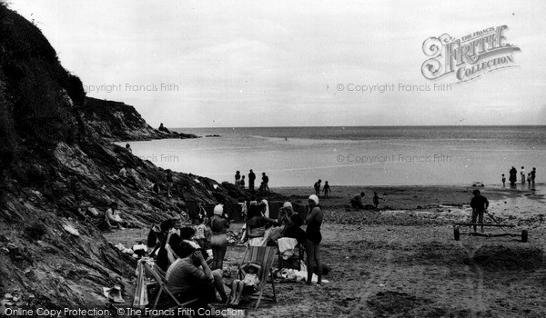 Photo of Maenporth, The Beach 1960