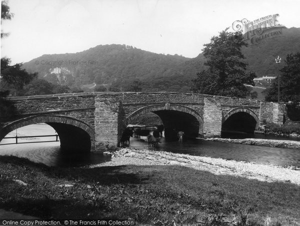 Photo of Maentwrog, Bridge, Plas Hotel 1889
