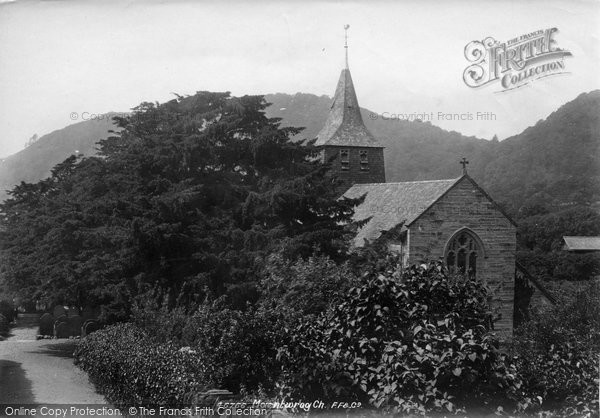 Photo of Maentwrog, Church 1901