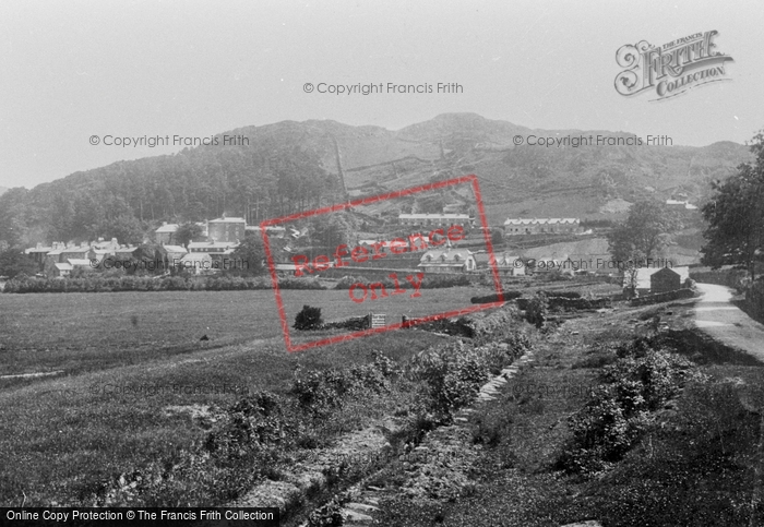 Photo of Maentwrog, From Harlech Road 1889
