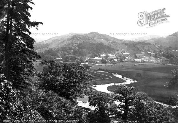 Photo of Maentwrog, From The River Dwyryd 1889