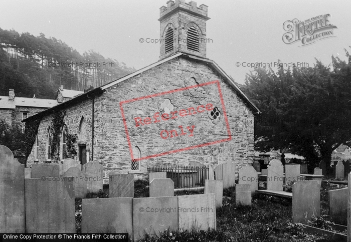 Photo of Maentwrog, The Church 1889