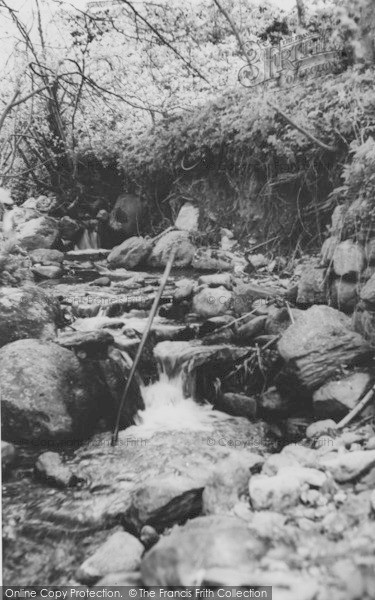 Photo of Maerdy, The Waterfall c.1960