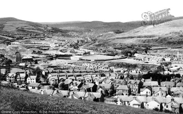 Photo of Maesteg, General View c.1955