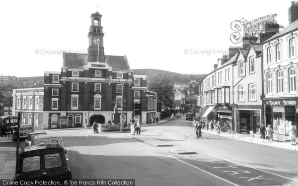 Photo of Maesteg, Market Place c.1965