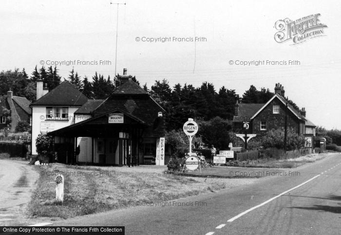 Photo of Magham Down, Old Forge Garage c.1955