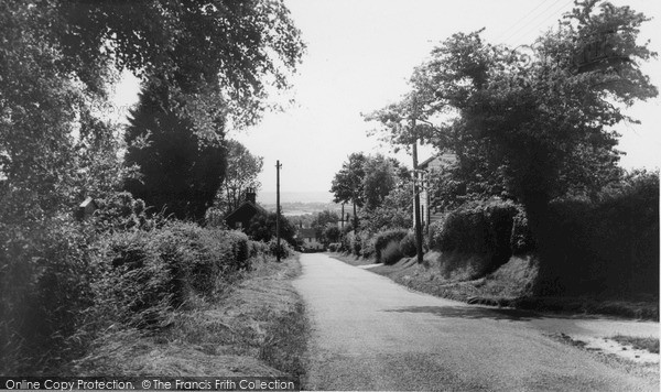 Photo of Magham Down, Old Road c.1955