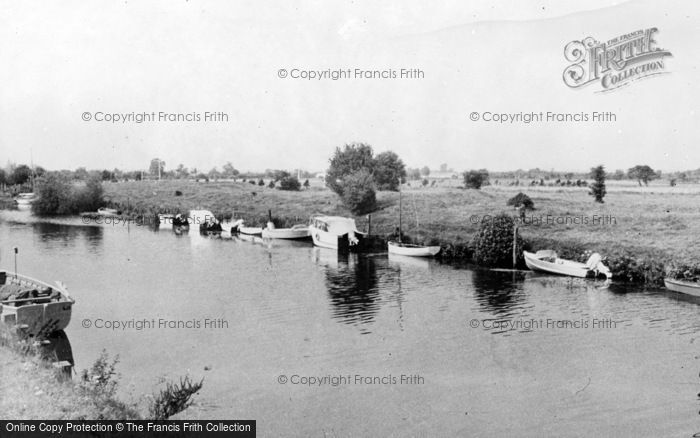Photo of Maghery, Dungannon, Boats Moored On An Inlet Off Lough Neagh c.1960