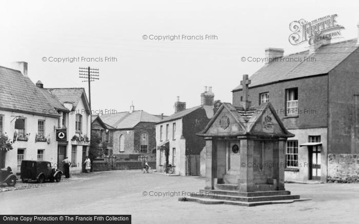 Photo of Magor, The Square And Memorial c.1960