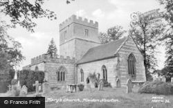 St Mary's Church c.1960, Maiden Newton