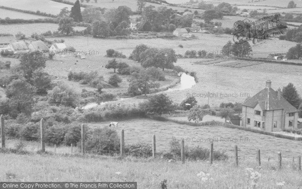 Photo of Maiden Newton, View From Coombeside c.1960