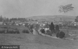 View From Frome Hill c.1950, Maiden Newton