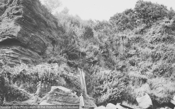 Photo of Maidencombe, Beach Waterfall 1912