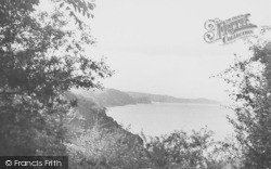 From Cliff Path c.1960, Maidencombe
