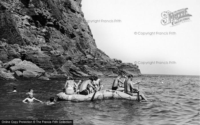 Photo of Maidencombe, Fun In The Sea c.1955