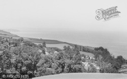 Kiplings View From Heavens Gate c.1965, Maidencombe