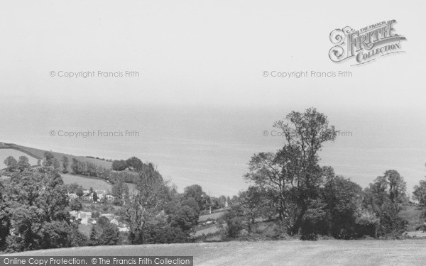 Photo of Maidencombe, Kiplings View From Heavens Gate c.1965