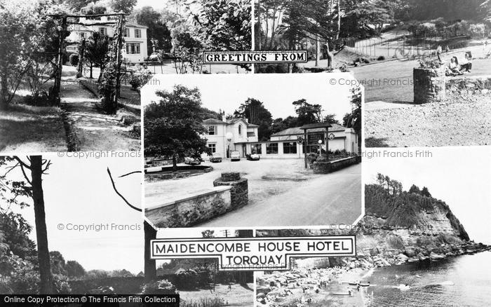 Photo of Maidencombe, Maidencombe House Hotel Composite c.1960