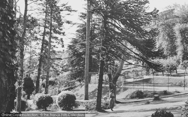 Photo of Maidencombe, Maidencombe House Hotel Gardens And Tennis Court c.1960