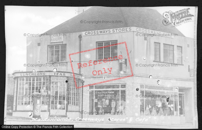 Photo of Maidencombe, Post Office, Stores And Café c.1955