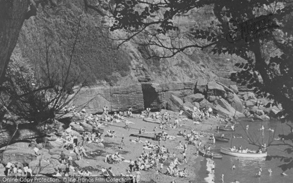 Photo of Maidencombe, The Bay From The Cafe c.1955