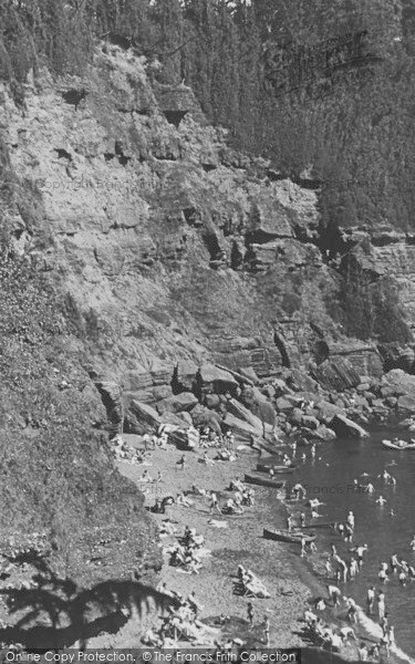 Photo of Maidencombe, The Bays From The Steps c.1955