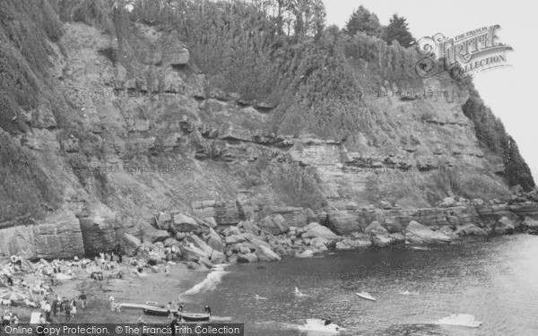 Photo of Maidencombe, The Beach c.1960