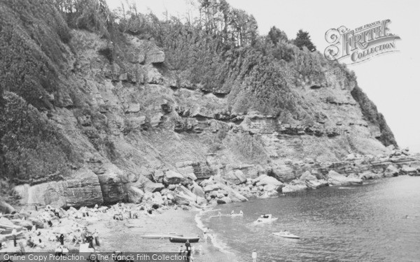 Photo of Maidencombe, The Beach c.1960