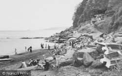 The Beach c.1960, Maidencombe