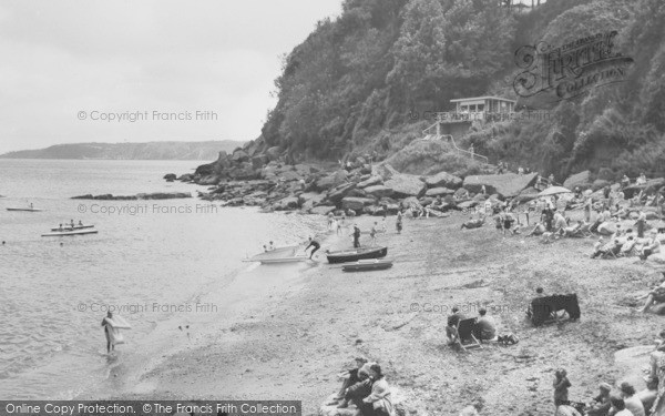 Photo of Maidencombe, The Beach c.1960