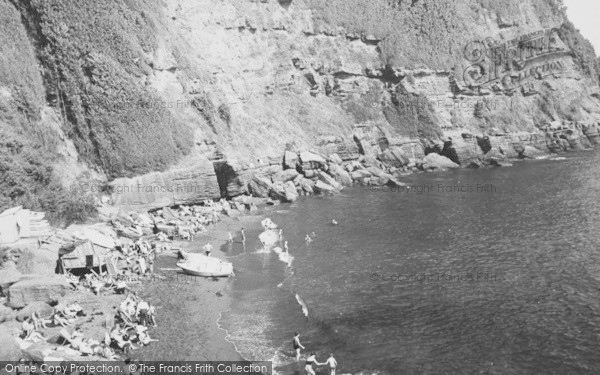 Photo of Maidencombe, The Beach c.1965