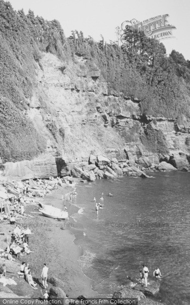 Photo of Maidencombe, The Beach c.1965