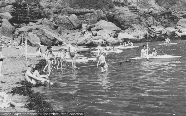 Photo of Maidencombe, The Beach c.1965