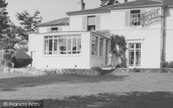 The Front Lawns, Maidencombe House Hotel c.1955, Maidencombe