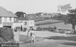 The Service Station c.1955, Maidencombe