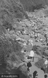 The Steps To The Beach c.1955, Maidencombe