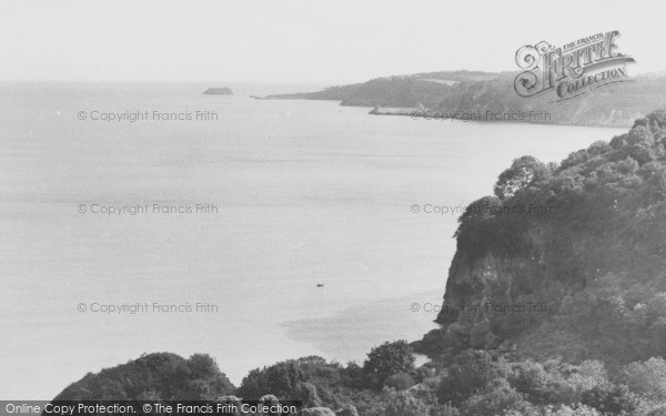 Photo of Maidencombe, View From Goats Path c.1960