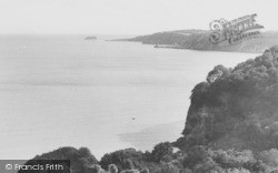 View From Goats Path c.1960, Maidencombe