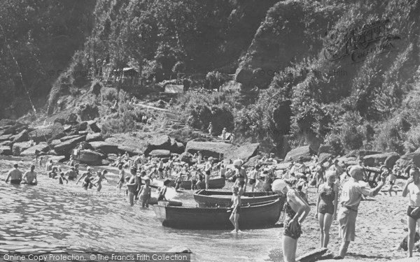 Photo of Maidencombe, View From The Rocks c.1955