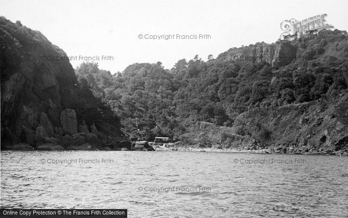 Photo of Maidencombe, Watcombe Bay From The Sea c.1955