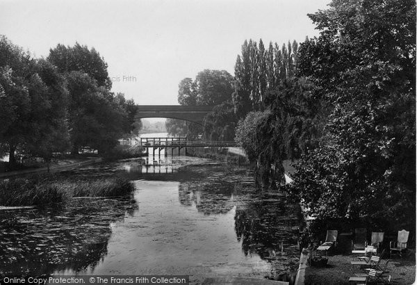 Photo of Maidenhead, Backwater 1899