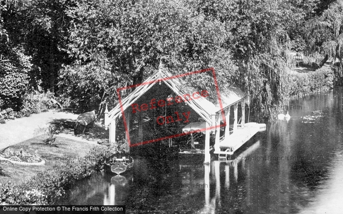 Photo of Maidenhead, Boathouse On The Thames 1899