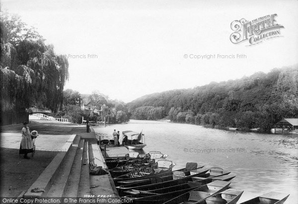 Photo of Maidenhead, Boulter's Lock 1896