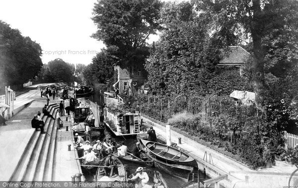 Photo of Maidenhead, Boulter's Lock 1896